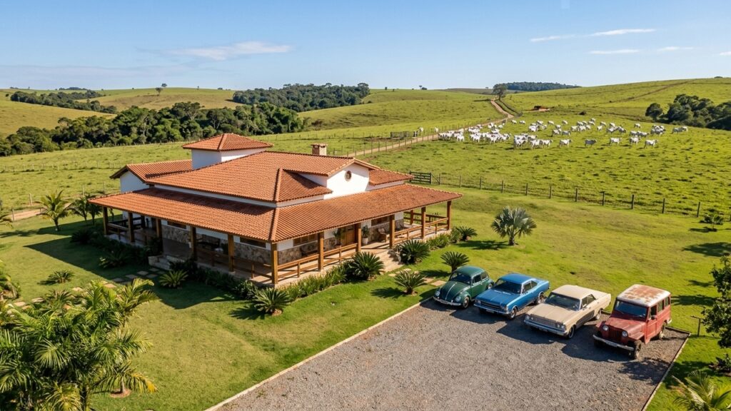 Um filho recebe fazenda milionária e os outros ficam com carros