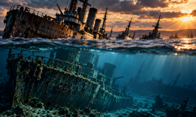 Em 1919, alemães afundaram 52 navios de guerra para impedir que fossem capturados, mas, mais de um século depois, o aço retirado do fundo do mar se tornou tão valioso que cientistas o utilizam em equipamentos de alta precisão