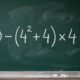 50 − (4² + 4) × 4 parece matemática básica, mas exige atenção redobrada para não errar antes de chegar à última operação