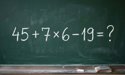 Quem estudou matemática nos anos 80 deveria conseguir resolver esta conta: 45 + 7 × 6 − 19