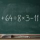 Seu cérebro consegue resolver esta expressão sem calculadora? 35 + 64 ÷ 8 × 3 − 11