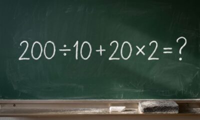 Parece uma conta de criança, mas muita gente esquece qual operação fazer primeiro: 200 ÷ 10 + 20 × 2