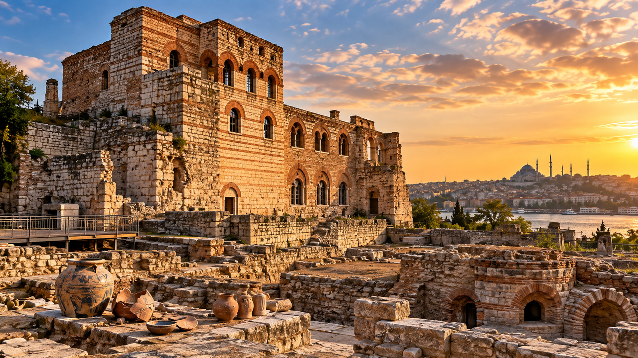 Enquanto restauravam uma antiga construção em Istambul, arqueólogos encontraram o que pode ter sido uma oficina ligada ao abastecimento da cidade há séculos