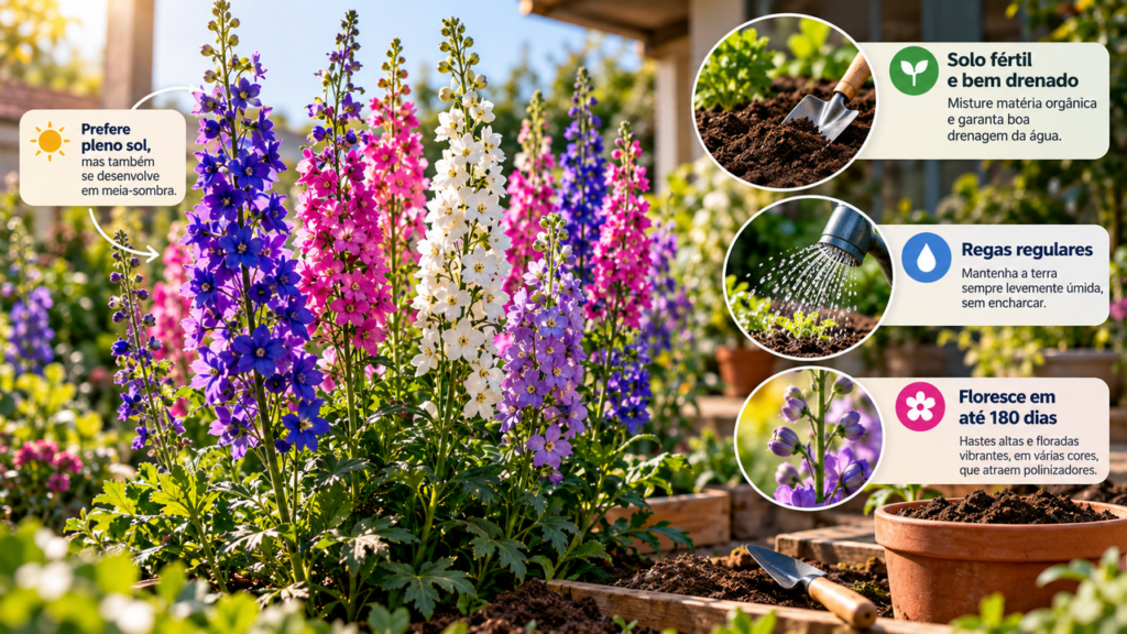 Viveiristas recomendam esta planta para quem quer um jardim sempre florido: ela pode florescer por 180 dias e precisa de poucos cuidados