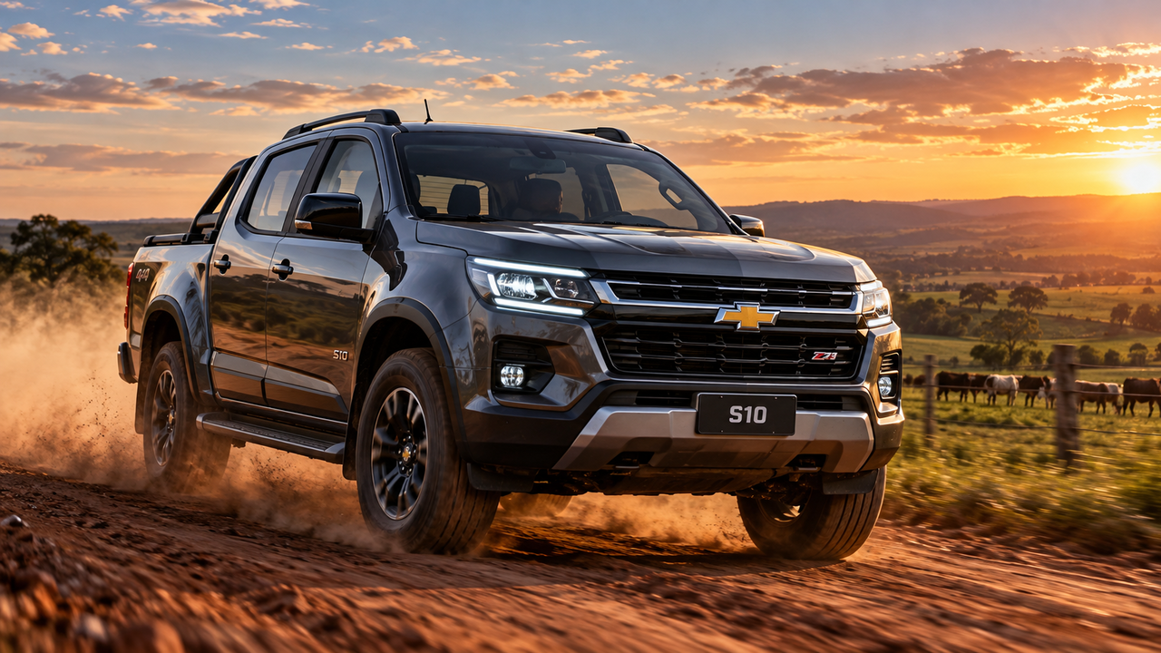 Nova picape da Chevrolet chega ao Brasil com motor turbodiesel de até 207 cv, caçamba de 1.000 litros e tecnologia moderna que promete força para quem enfrenta longos trajetos diariamente