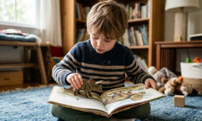 Especialistas em psicologia explicam: “Crianças que gostam muito de dinossauros podem não ter apenas um passatempo, mas uma forte motivação interna para aprender e descobrir coisas novas”