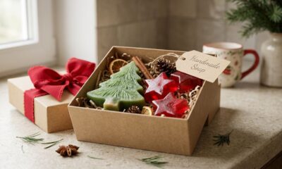 O sabonete de Natal que dá para fazer na cozinha de casa e virou febre entre quem busca renda extra