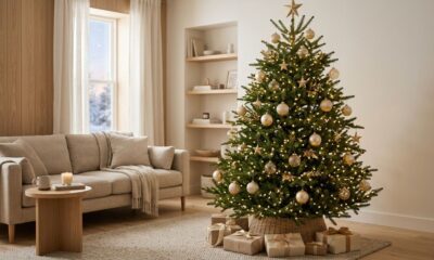 A árvore de Natal com luzes coloridas está fora de moda: a nova tendência de 2026 deixará a sala de estar com um ar mais elegante.