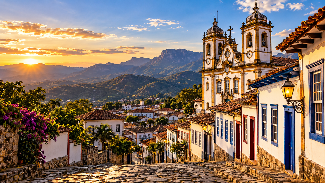 A cidade histórica escondida em uma região montanhosa reúne casas antigas, rios cristalinos e trilhas cercadas pela natureza e surpreende quem procura uma viagem tranquila
