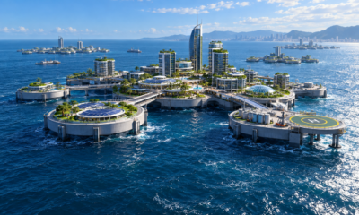 Em 1980, um projeto de engenharia estudou a possibilidade de construir ilhas artificiais no oceano para ampliar áreas habitáveis e a proposta revelou os enormes desafios de criar terrenos em mar aberto