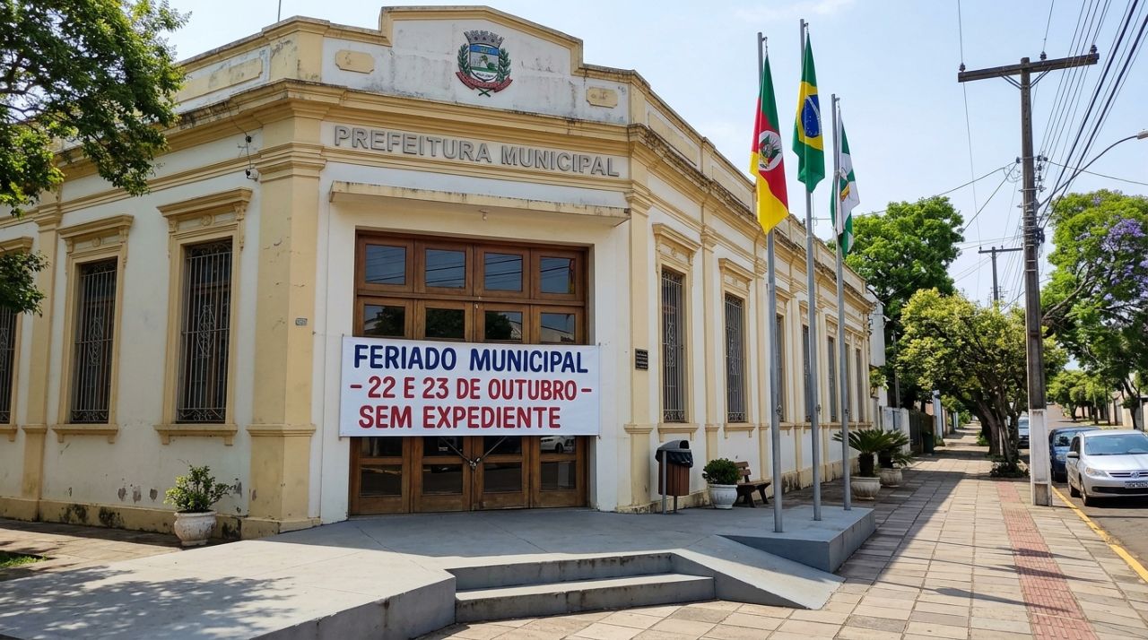 Feriado confirmado para quinta-feira, 22 de outubro: bancos, escolas e comércio podem ter funcionamento alterado e moradores devem ficar atentos