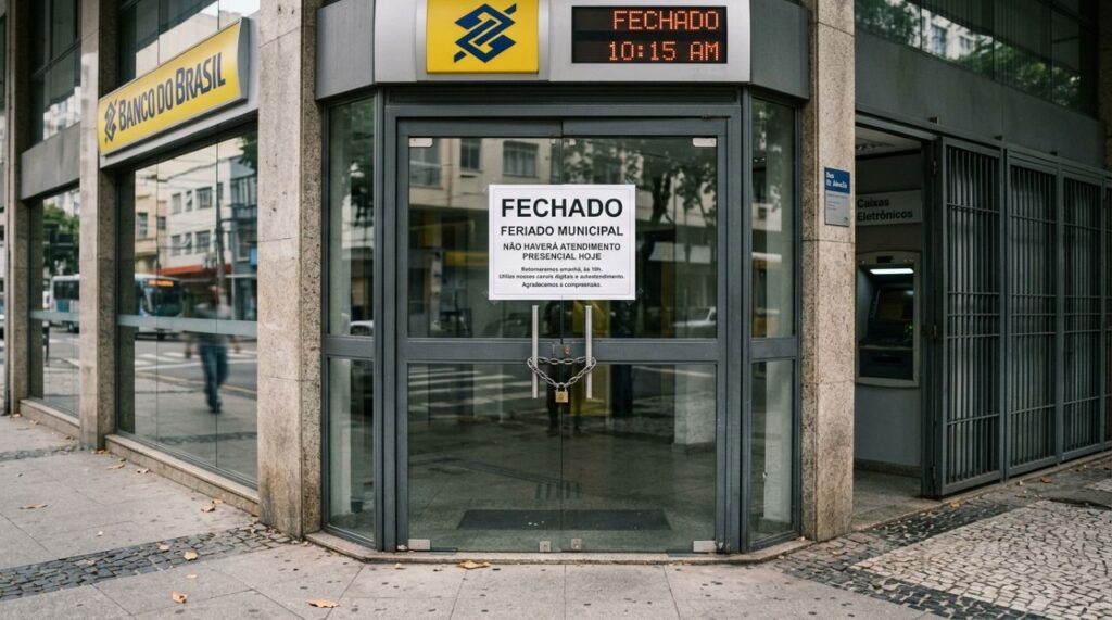 Bancos fecham quarta-feira, 7 de outubro, e brasileiros devem planejar saques, pagamentos e transferências para não ficar no prejuízo