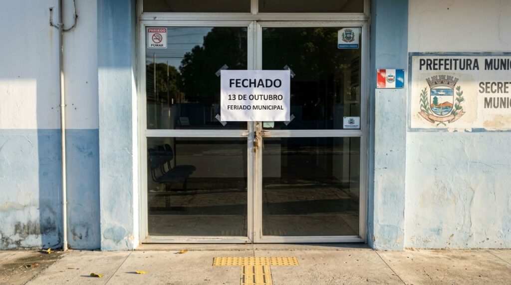 Autoridades confirmam feriado na terça-feira, 13 de outubro, e bancos, escolas, repartições públicas e outros serviços podem ter funcionamento alterado
