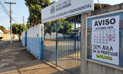 Estado confirma feriado sexta feira, 16 de outubro, e população terá um dia a mais de descanso no final de semana