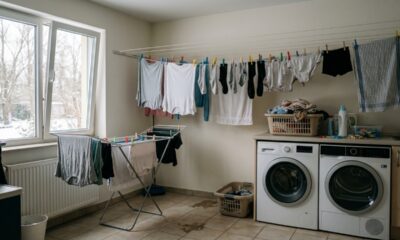 Morador usa a secadora todos os dias porque as roupas não secam no frio e descobre que a quantidade de ciclos ao longo do mês pode pesar mais na conta de luz do que imaginava