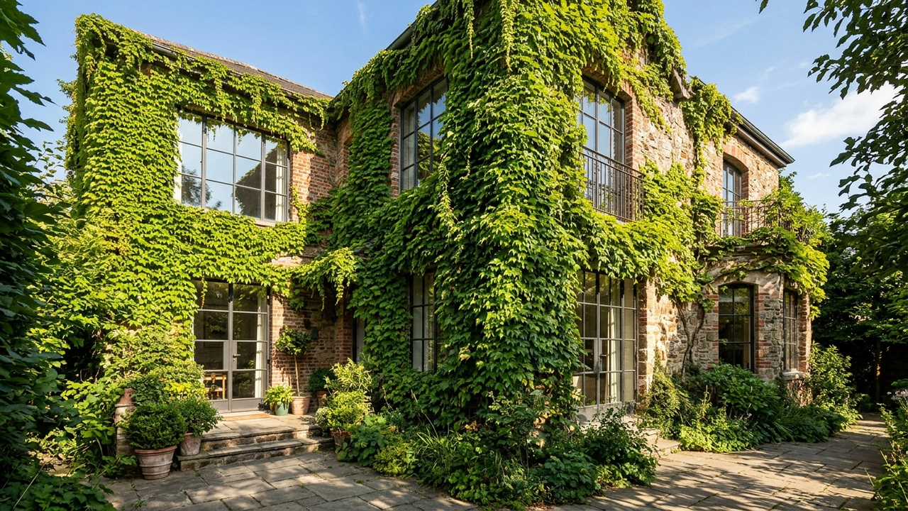 Cultivar essa cobertura vegetal na fachada externa funciona como um isolante térmico que derruba a temperatura da parede em até 7°C