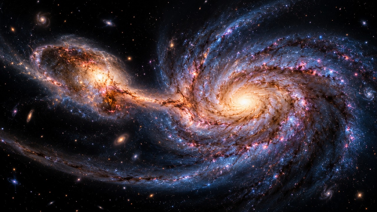 A Via Láctea engoliu uma galáxia há 11,8 bilhões de anos, e astrônomos encontraram vestígios dessa colisão cósmica usando dados do Hubble e da missão Gaia para revelar como nossa galáxia começou a tomar forma