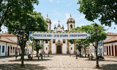 Estado confirma feriado para terça-feira, 20 de outubro, e bancos, escolas, repartições públicas e outros serviços podem ter o funcionamento alterado