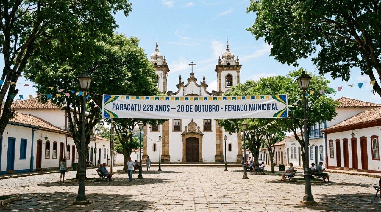 Estado confirma feriado para terça-feira, 20 de outubro, e bancos, escolas, repartições públicas e outros serviços podem ter o funcionamento alterado