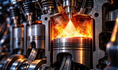 O motor que funciona sem velas de ignição: como a tecnologia de ignição por compressão permite que os motores a diesel trabalhem de maneira diferente dos motores a gasolina