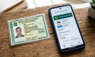 Como iniciar a solicitação da nova carteira de identidade pelo celular e quando o atendimento presencial é necessário
