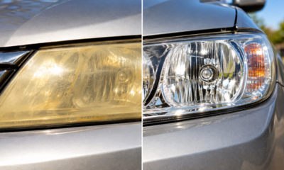 O truque caseiro que pode ajudar a recuperar o brilho dos faróis amarelados do carro e deixar a iluminação mais nítida, conservada e sem aquela aparência opaca que aparece depois de anos de uso