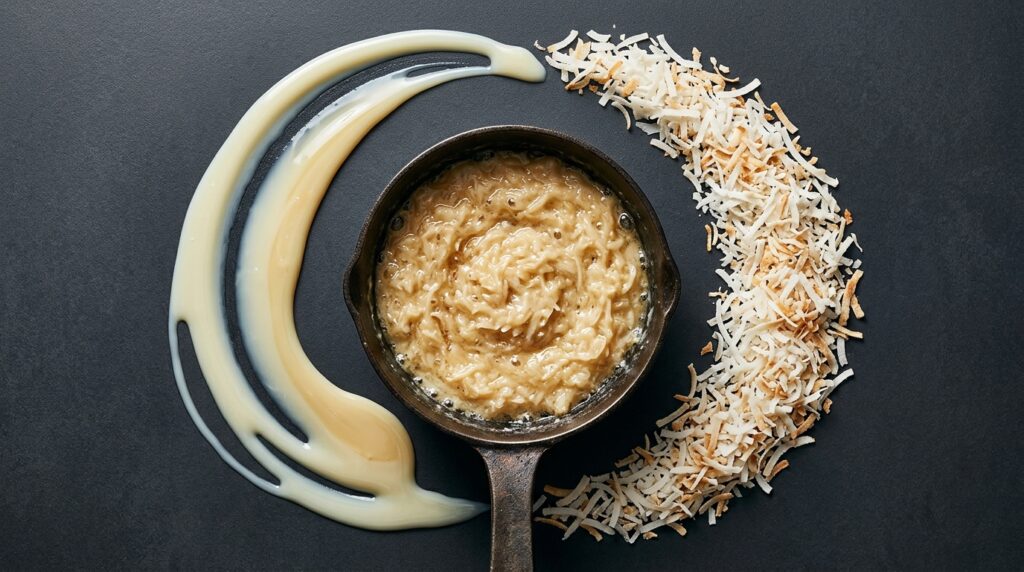 2 ingredientes e muito fácil de fazer: cocada cremosa de panela para matar a vontade do doce