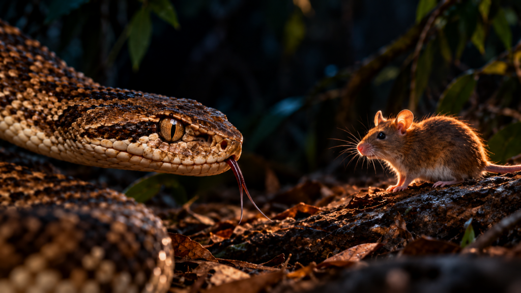 Pouca gente imagina, mas algumas cobras possuem um sentido impressionante que permite localizar suas presas mesmo quando não conseguem enxergar nada