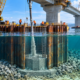 Como engenheiros conseguem colocar toneladas de concreto debaixo d'água sem deixar que o material se misture à correnteza e perca a resistência necessária para sustentar uma ponte?