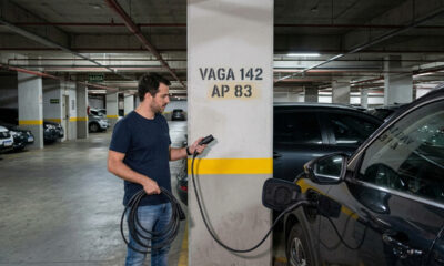 Construtora entrega prédio sem ponto de recarga de carro elétrico prometido em folheto e moradores ganham desconto de R$ 15 mil cada