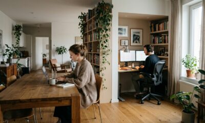 Casais em home office: a regra simples de convivência e divisão de cômodos para trabalhar sem brigas e preservar o silêncio da casa