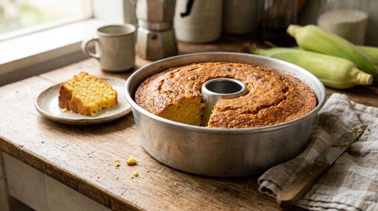 O segredo do bolo de milho cremoso que parece feito na roça: a receita de liquidificador que combina sabor de infância e preparo simples