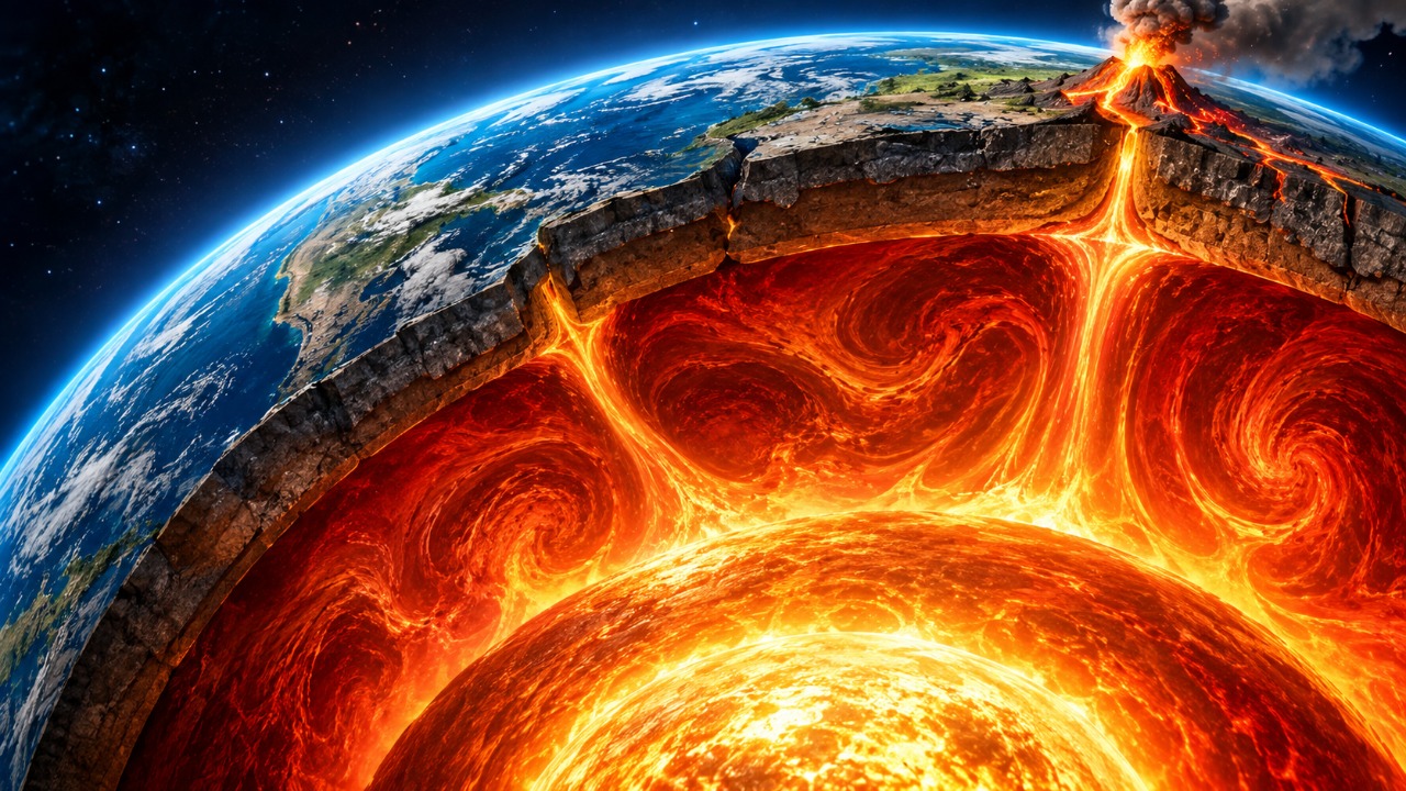 O núcleo da Terra pode estar vazando hidrogênio há bilhões de anos: cientistas encontram pistas em rochas vulcânicas que podem mudar o que sabemos sobre o interior do planeta