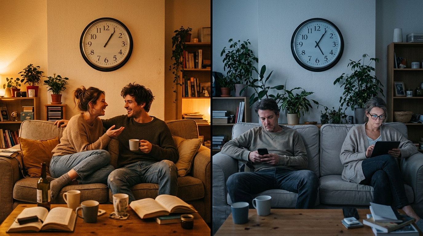 Provérbio francês do dia: “O amor faz o tempo passar; o tempo faz o amor passar.” Uma reflexão sobre por que a paixão precisa de cuidado para sobreviver à rotina