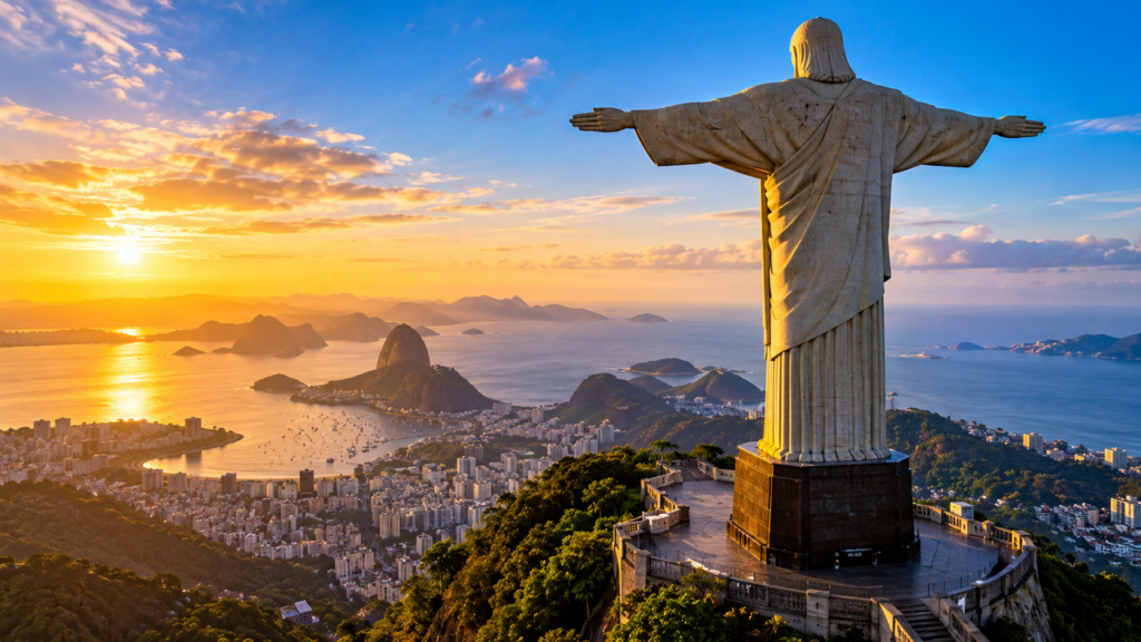 Construído entre 1926 e 1931, o Cristo Redentor atravessou quase 100 anos de história, resistiu a décadas de mudanças na paisagem do Rio de Janeiro, enfrentou diferentes restaurações e continua no alto do Corcovado como um dos maiores símbolos do Brasil reconhecidos no mundo inteiro