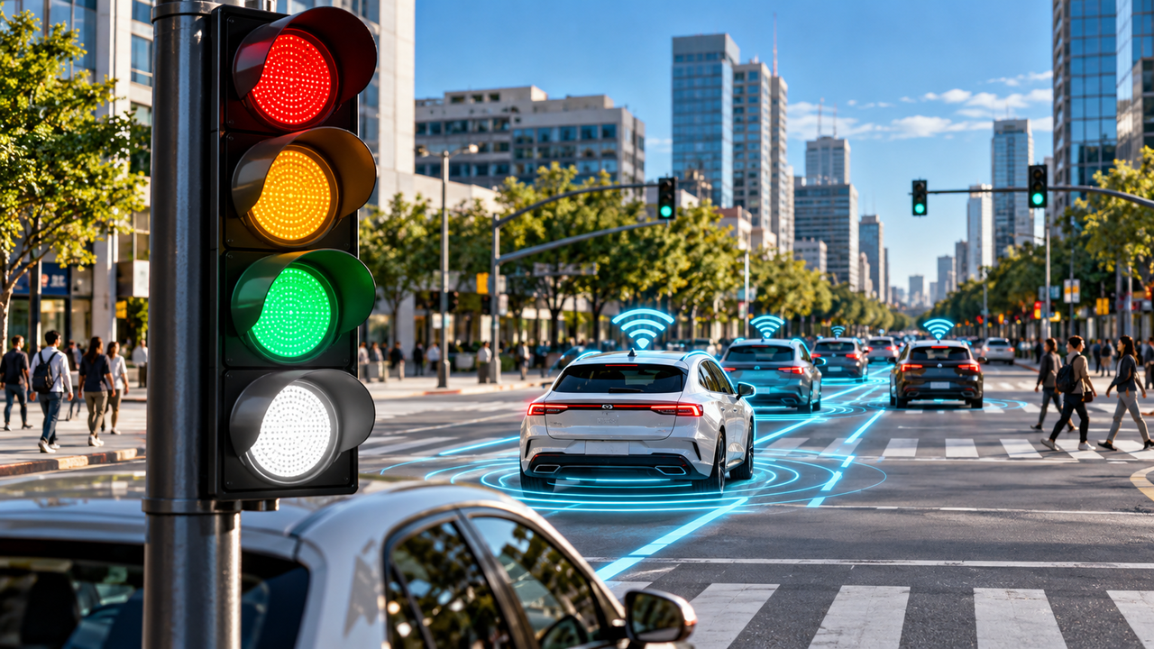 Uma quarta luz no semáforo pode mudar tudo no trânsito: entenda por que pesquisadores querem adicionar a cor branca e como essa novidade pode diminuir as filas de carros
