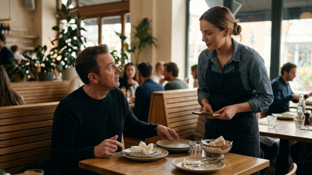 De acordo com especialistas em psicologia, quem empilha os pratos no restaurante pode não estar apenas sendo prestativo, mas mostrando que percebe e valoriza o esforço de quem atende