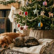 Decoração de Natal segura para pets: ideias criativas para montar a árvore sem riscos de acidentes para cães e gatos