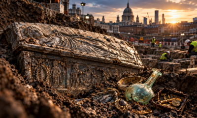 Arqueólogos encontram uma antiga necrópole romana de 1.800 anos preservada sob Londres e revelam um capítulo surpreendente da história da cidade