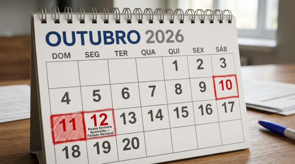 Feriado nacional de 12 de outubro cai na segunda-feira e forma feriadão de 3 dias: bancos, escolas, INSS e repartições públicas fecham em todo o Brasil