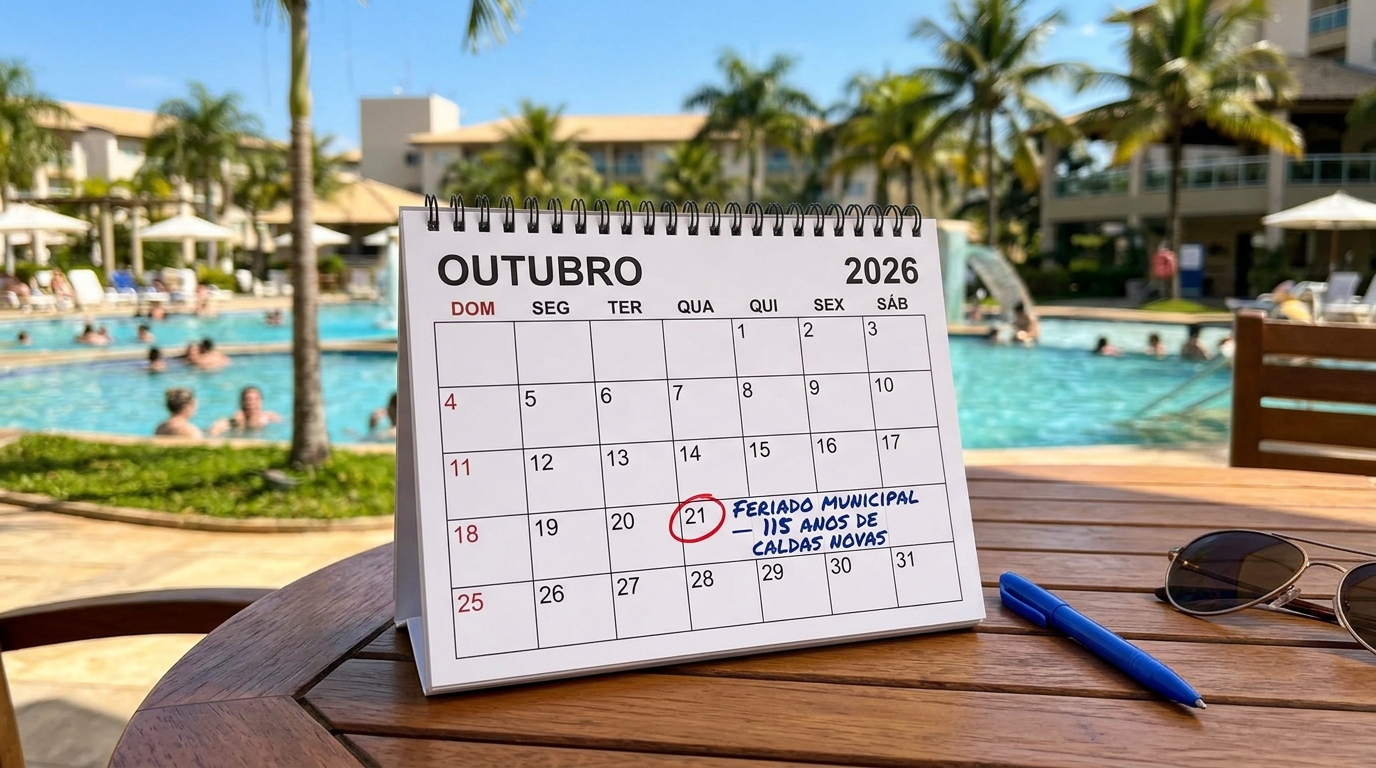 Feriado confirmado para quarta-feira, 21 de outubro, pode alterar o funcionamento de bancos, escolas e repartições públicas