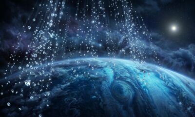 Cientistas acreditam que pode chover diamantes em dois planetas do Sistema Solar, mas o fenômeno acontece muito abaixo das nuvens visíveis
