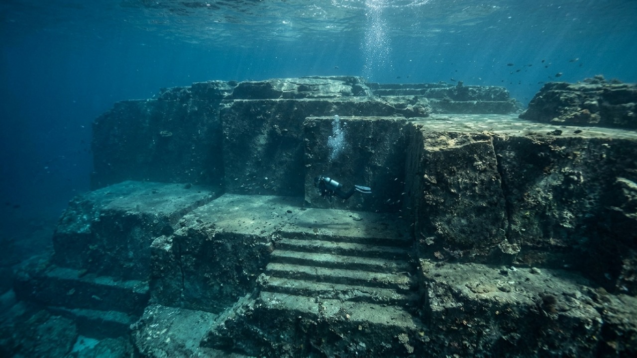 Em 1986, uma estrutura de arenito de 50 metros foi encontrada a 25 metros de profundidade no oceano e, 40 anos depois, suas formas semelhantes a construções humanas ainda intrigam cientistas