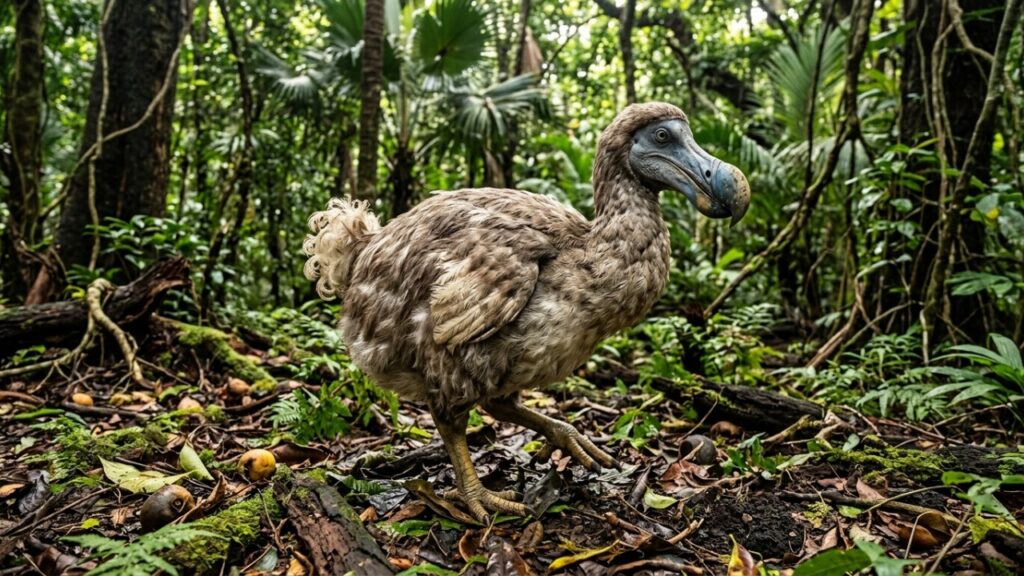 Ave extinta há mais de 360 anos pode voltar à vida: cientistas avançam em projeto com engenharia genética e inteligência artificial para recriar o dodô