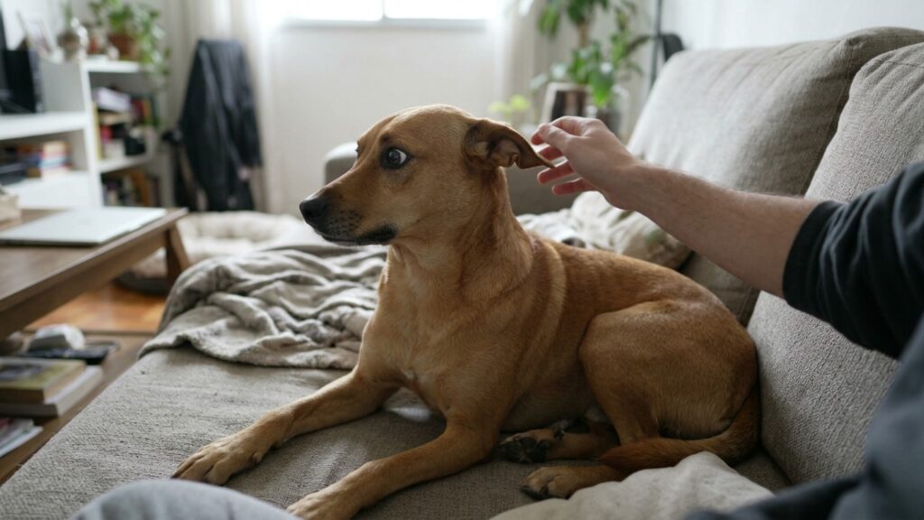 Veterinários alertam: “Se o seu cachorro rosna quando você tenta fazer carinho, isso não significa que ele seja mau, mas pode ser uma maneira de pedir distância”