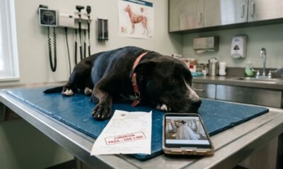 Noiva desiste de vestido de casamento de US$ 2 mil para pagar cirurgia de cachorro de abrigo e surpreende com gesto emocionante