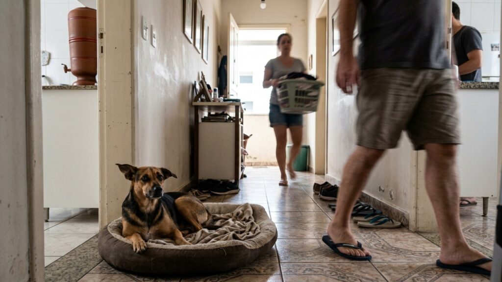 Especialistas em comportamento animal explicam onde não colocar a cama do cachorro dentro de casa para evitar interrupções, desconforto e noites mal dormidas