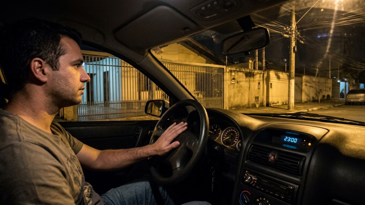 Motorista chegou para buscar a esposa às 23h e buzinou na porta, como fazia há anos, até descobrir que o Código de Trânsito proíbe o uso da buzina entre 22h e 6h nas áreas urbanas