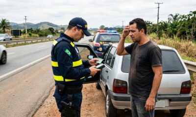 Motorista se recusa a soprar o bafômetro, recebe suspensão de 12 meses e continua dirigindo para trabalhar, até ser parado novamente e descobrir que pode perder a CNH por mais tempo
