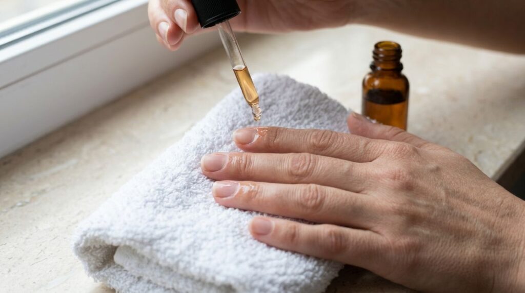 Deixar as unhas de molho em água morna com água oxigenada 10 volumes: para que serve a mistura e por que 10 minutos podem ajudar a clarear as unhas amareladas pelo esmalte